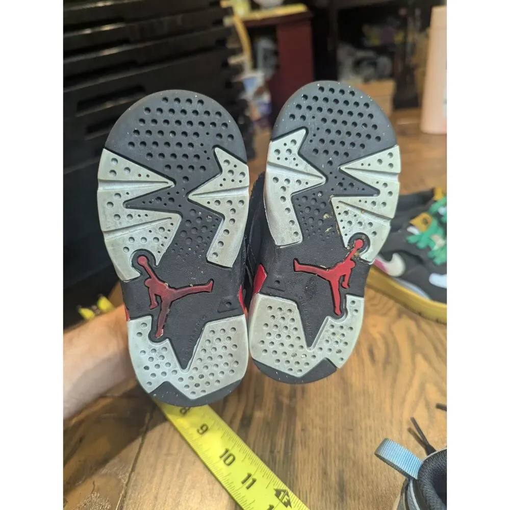 Four Nike Air Jordan Toddler Sized 6C Shoes